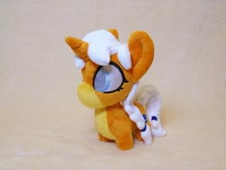 Size: 2048x1536 | Tagged: safe, artist:hellgacraft, oc, oc only, pony, unicorn, chibi, commission, horn, irl, photo, plushie, solo, standing