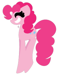 Size: 836x1054 | Tagged: safe, artist:scridley-arts, pinkie pie, earth pony, pony, g4, female, simple background, solo, transparent background