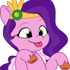 Size: 70x70 | Tagged: safe, artist:dsb71013, derpibooru exclusive, pipp petals, pegasus, pony, g5, maretime bay day 2.0, my little pony: tell your tale, spoiler:g5, spoiler:my little pony: tell your tale, spoiler:tyts01e11, :p, emotes, picture for breezies, ponymote, silly, simple background, solo, tongue out, transparent background