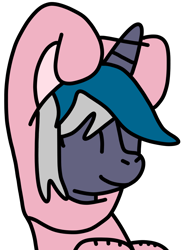 Size: 730x1000 | Tagged: safe, artist:jadeharmony, oc, oc:elizabat stormfeather, alicorn, bat pony, bat pony alicorn, pony, alicorn oc, animal costume, bat pony oc, bat wings, bunny costume, clothes, costume, cute, easter, easter bunny, eyes closed, female, holiday, horn, mare, simple background, solo, transparent background, wings