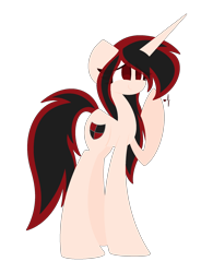 Size: 1684x2164 | Tagged: safe, artist:scridley-arts, oc, oc only, oc:marrie cling, pony, unicorn, horn, simple background, solo, transparent background, unicorn oc