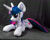 Size: 1636x1302 | Tagged: safe, artist:doctorkoda, twilight sparkle, alicorn, pony, g4, female, folded wings, happy, horn, irl, lying down, mare, photo, plushie, prone, smiling, solo, twilight sparkle (alicorn), wings