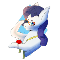 Size: 2480x2480 | Tagged: safe, artist:darmetyt, rarity, pony, unicorn, g4, high res, solo
