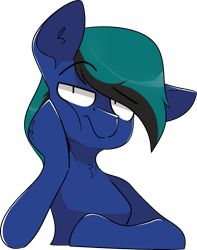 Size: 1745x2219 | Tagged: safe, artist:difis, oc, oc only, oc:ender, pegasus, pony, bored, cute, emote, hoof on cheek, male, pegasus oc, solo, stallion, uninterested