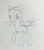 Size: 876x996 | Tagged: artist needed, safe, oc, oc only, original species, plane pony, aac seastar, biplane, happy, looking at you, plane, seaplane, smiling, solo, standing, traditional art