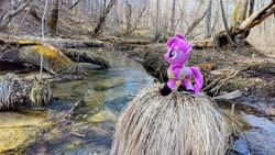 Size: 2048x1152 | Tagged: safe, photographer:pakapaka1993, berry punch, berryshine, earth pony, pony, g4, irl, photo, plushie