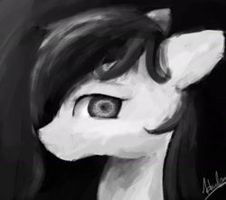 Size: 1956x1729 | Tagged: safe, artist:minckies, oc, earth pony, pony, bust, earth pony oc, female, mare, signature, solo