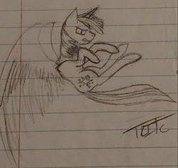 Size: 1109x1048 | Tagged: safe, artist:those kids in the corner, twilight sparkle, alicorn, pony, g4, angry, female, growling, large wings, mare, old art, sketch, spread wings, traditional art, twilight sparkle (alicorn), wings