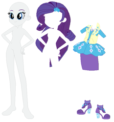 Size: 535x574 | Tagged: safe, artist:lordsfrederick778, artist:selenaede, rarity, human, equestria girls, equestria girls specials, g4, my little pony equestria girls: better together, my little pony equestria girls: forgotten friendship, base, clothes, solo