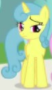 Size: 75x129 | Tagged: safe, screencap, lemon hearts, pony, unicorn, friendship is magic, g4, background character, background pony, cropped, female, horn, mare, picture for breezies, solo