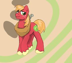 Size: 880x776 | Tagged: safe, artist:solixy406, big macintosh, earth pony, pony, g4, male, solo, stallion