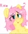 Size: 679x834 | Tagged: safe, artist:greatsunflow42, fluttershy, pegasus, pony, g4, chest fluff, eye clipping through hair, hair over one eye, hi, pixel art, short mane, simple background, solo, white background