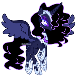 Size: 1440x1440 | Tagged: safe, artist:skyfallfrost, oc, oc:umbra lullaby, alicorn, pony, armor, base used, concave belly, female, mare, simple background, slender, solo, thin, transparent background