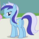 Size: 139x139 | Tagged: safe, screencap, minuette, pony, unicorn, friendship is magic, g4, background character, background pony, butt, cropped, female, horn, mare, minu-ass, plot, solo focus