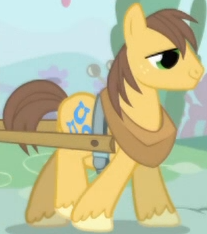 Size: 207x234 | Tagged: safe, screencap, chance-a-lot, creme brulee, earth pony, pony, g4, season 1, season 2, background character, background pony, cropped, intro, male, solo, stallion