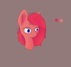 Size: 893x840 | Tagged: safe, artist:nikita_blin, pony, bust, simple background, sketch, solo