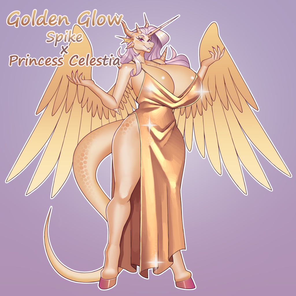 3117241 Suggestive Artistnauth Oc Ocgolden Glow Alicorn Dracony Dragon Hybrid 