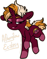 Size: 1210x1507 | Tagged: safe, artist:sexygoatgod, oc, oc only, oc:afterglow ecstacy, pony, unicorn, adoptable, chibi, female, mare, simple background, solo, transparent background