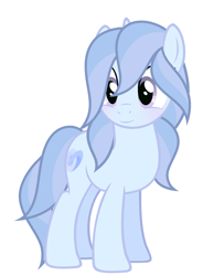 Size: 1791x2310 | Tagged: safe, oc, oc only, oc:orchid arure, pony, unicorn, base used, female, happy face, simple background, solo, white background