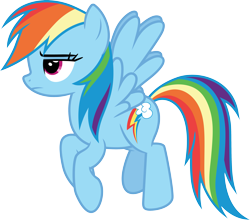 Size: 3405x3000 | Tagged: safe, artist:cloudy glow, rainbow dash, pegasus, pony, g4, the hearth's warming club, .ai available, female, flying, high res, mare, simple background, solo, transparent background, vector