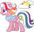 Size: 1367x1325 | Tagged: safe, artist:strawberry-spritz, oc, oc only, pegasus, pony, g4, female, magical lesbian spawn, mare, offspring, parent:clear sky, parent:rainbow dash, parents:cleardash, quadrupedal, simple background, solo, transparent background