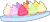 Size: 515x225 | Tagged: safe, edit, edited screencap, editor:pascalmulokozi2, screencap, g4, background removed, cupcake, desert, food, no pony, render, simple background, transparent background