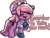 Size: 1643x1260 | Tagged: safe, artist:sexygoatgod, oc, oc only, oc:bedside cheer, earth pony, pony, chibi, clothes, female, gloves, latex, latex gloves, mare, nurse, nurse outfit, simple background, smiling, solo, transparent background