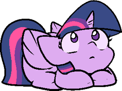 Size: 305x228 | Tagged: safe, artist:zutcha, twilight sparkle, alicorn, pony, g4, cute, lying down, ponyloaf, prone, simple background, solo, transparent background, twiabetes, twilight sparkle (alicorn)