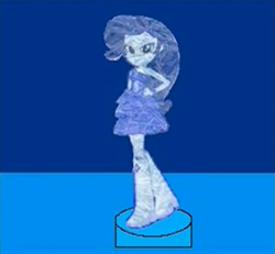 Size: 807x746 | Tagged: safe, editor:trainboy54, rarity, human, equestria girls, g4, dress, fall formal outfits, ice, ice sculpture