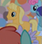 Size: 125x130 | Tagged: safe, edit, screencap, blueberry ice, cloud kicker, dewey morning, gumball machine (g4), sun glaze, earth pony, pony, equestria games (episode), g4, background character, background pony, background pony audience, crowd, equestria games, female, male, mare, offscreen character, picture for breezies, stallion