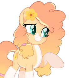 Size: 1080x1223 | Tagged: safe, artist:cstrawberrymilk, oc, oc:sunrise butter, earth pony, pony, g4, female, mare, movie accurate, not pear butter, simple background, solo, transparent background