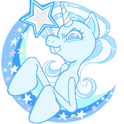 Size: 800x800 | Tagged: safe, artist:maretriarch, trixie, pony, unicorn, g4, magic wand, mouth hold, simple background, solo, transparent background