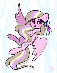 Size: 804x1024 | Tagged: safe, artist:petaltwinkle, oc, oc only, oc:petal twinkle, pegasus, pony, blushing, female, looking at you, mare, open mouth, open smile, smiling, smiling at you, solo