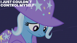 Size: 2000x1125 | Tagged: safe, edit, edited screencap, editor:quoterific, screencap, trixie, pony, unicorn, g4, magic duel, my little pony: friendship is magic, solo