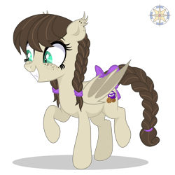 Size: 4000x4000 | Tagged: safe, artist:r4hucksake, oc, oc only, oc:cookie cream, bat pony, pony, absurd resolution, base used, female, mare, simple background, solo, transparent background