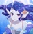 Size: 1970x2048 | Tagged: safe, artist:5mmumm5, rarity, mermaid, starfish, equestria girls, bra, bubble, elf ears, female, flowing hair, seashell bra, solo, solo female, sunlight, underwater, water