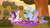 Size: 3072x1727 | Tagged: safe, screencap, alphabittle blossomforth, pipp petals, queen haven, zipp storm, pegasus, pony, unicorn, g5, mare family mare problems, my little pony: tell your tale, spoiler:g5, spoiler:my little pony: tell your tale, eating, female, food, grin, male, mare, open mouth, open smile, royal sisters (g5), sandwich, siblings, sisters, smiling, stallion, swollen