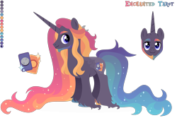 Size: 6000x4000 | Tagged: safe, artist:kabuvee, oc, oc:enchanted tarot, pony, unicorn, male, o, simple background, solo, stallion, transparent background