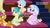 Size: 1248x703 | Tagged: safe, edit, edited screencap, screencap, cozy glow, huckleberry, sandbar, silverstream, smolder, classical hippogriff, dragon, earth pony, hippogriff, pegasus, pony, g4, my little pony: friendship is magic, what lies beneath, bench, breaking the fourth wall, colored hooves, crossed legs, duo focus, friendship student, jewelry, logo, looking up, male, mouth hold, necklace, nickelodeon, notepad, pencil, stallion, text