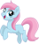 Size: 582x662 | Tagged: safe, artist:tankman, oc, oc only, oc:water lilly, earth pony, pony, blue eyes, earth pony oc, female, happy, jumping, looking up, mare, missing cutie mark, mlp movie pony maker, open mouth, pink mane, pink tail, simple background, solo, tail, transparent background