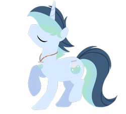 Size: 1198x1080 | Tagged: safe, artist:cstrawberrymilk, oc, oc only, oc:sludge mixer, pony, unicorn, g4, lineless, male, simple background, solo, stallion, transparent background