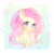 Size: 1200x1180 | Tagged: safe, artist:yinyan_0409, fluttershy, pegasus, pony, g4, cute, female, looking at you, mare, name, shyabetes, smiling, smiling at you, solo