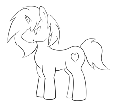 Size: 1496x1296 | Tagged: safe, artist:star flame, oc, oc only, oc:star flame, pony, unicorn, male, simple background, sketch, solo, white background