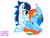 Size: 690x518 | Tagged: safe, artist:magicangelstarartist, rainbow dash, soarin', pegasus, pony, g4, eyes closed, female, heart, lying down, male, mare, ship:soarindash, shipping, simple background, stallion, straight, white background