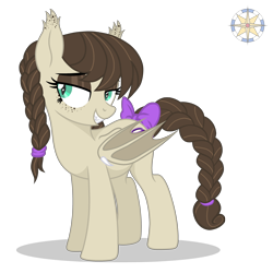 Size: 3500x3500 | Tagged: safe, artist:r4hucksake, artist:starshade, oc, oc:cookie cream, bat pony, pony, g4, base used, female, heart, heart eyes, high res, mare, simple background, solo, transparent background, wingding eyes