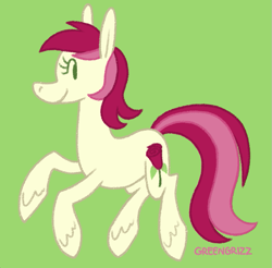 Size: 779x768 | Tagged: safe, artist:greengrizz, roseluck, earth pony, pony, g4, solo