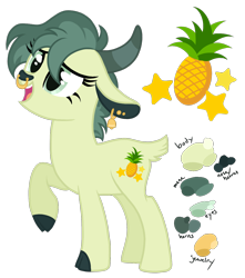 Size: 1086x1226 | Tagged: safe, artist:monochrome-sunsets, oc, oc only, hybrid, yakony, interspecies offspring, offspring, parent:sandbar, parent:yona, parents:yonabar, simple background, solo, transparent background