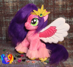 Size: 2516x2304 | Tagged: safe, artist:1stastrastudio, pipp petals, pegasus, pony, g5, high res, irl, photo, plushie, solo