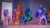 Size: 1920x1080 | Tagged: safe, screencap, izzy moonbow, misty brightdawn, pipp petals, sunny starscout, earth pony, pegasus, pony, unicorn, g5, my little pony: make your mark, my little pony: make your mark chapter 2, the traditional unicorn sleep-over, spoiler:g5, spoiler:my little pony: make your mark, spoiler:my little pony: make your mark chapter 2, spoiler:mymc02e06, bracelet, coat markings, cornrows, crystal brighthouse, eyes closed, fake cutie mark, female, freckles, friendship bracelet, jewelry, mane stripe sunny, mare, misty's pillow, open mouth, pillow, smiling, socks (coat markings), unshorn fetlocks