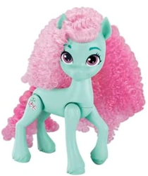 Size: 306x364 | Tagged: safe, minty, earth pony, pony, g3, g5, my little pony: make your mark, female, generation leap, graveyard of comments, merchandise, simple background, solo, style of the day, toy, unshorn fetlocks, white background
